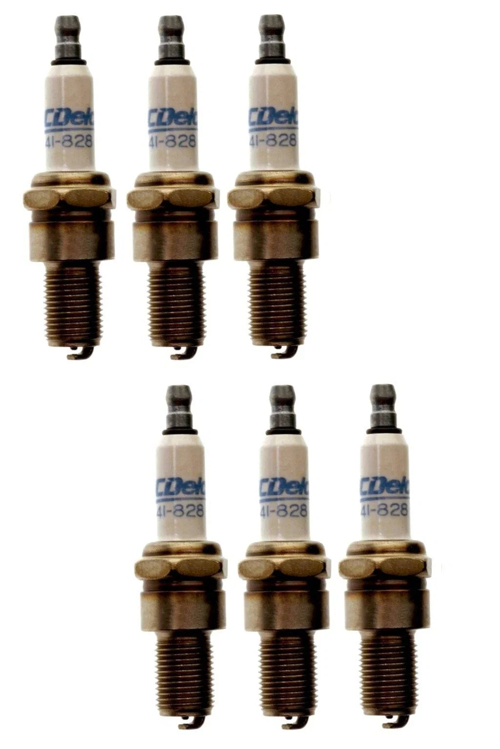 Set of 6 Spark Plugs for Jaguar 420 XJ6 XKE J-72, Ford Mustang II 6CYL