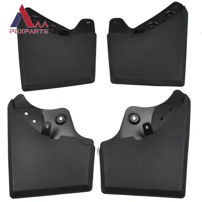 Set of 4 Black Splash Guards for Toyota Tacoma (2024–2025)