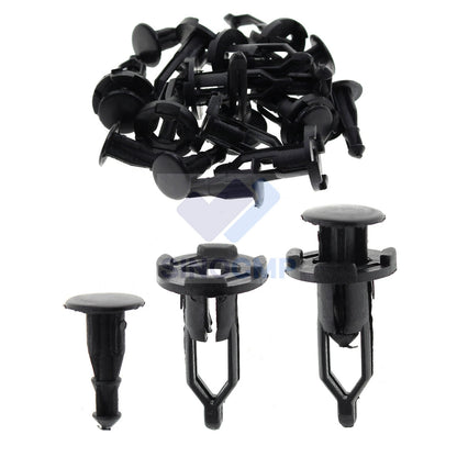 40x Push Retainer Pin Body Bumper Rivet Clip for (52161-02020, 91503-SZ3-003, 91512-SM4-003, 21030249)