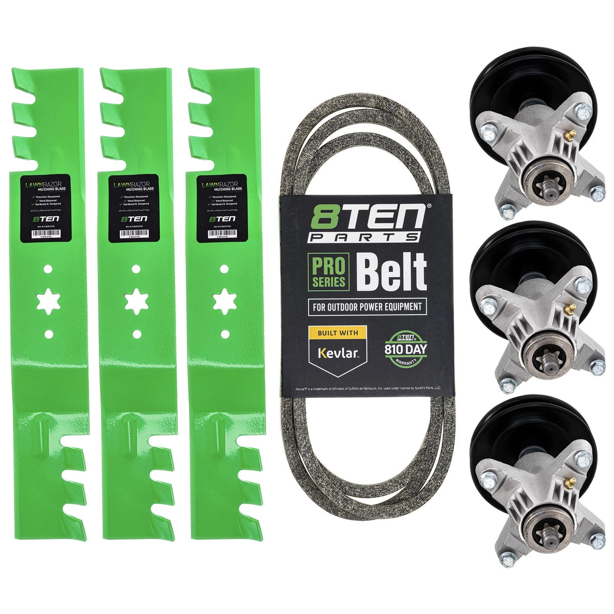 Mower Deck Rebuild Kit for White Outdoor GT2550 GT954 (742-0677, 942-0677A, 742-0677B)