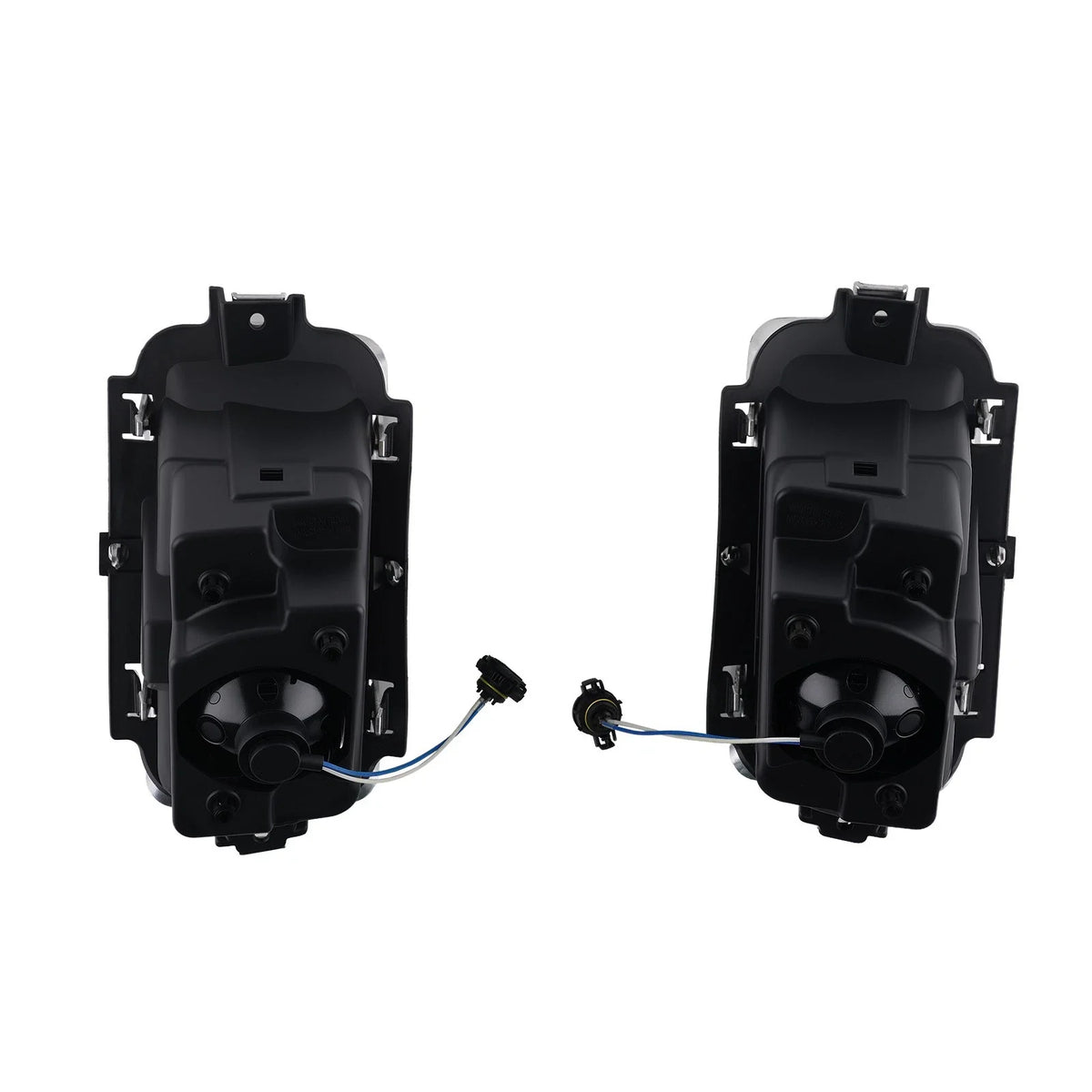 Chrome Fog Light Lamps with Bulb & Bezel for Chevrolet Silverado (2013–2015)