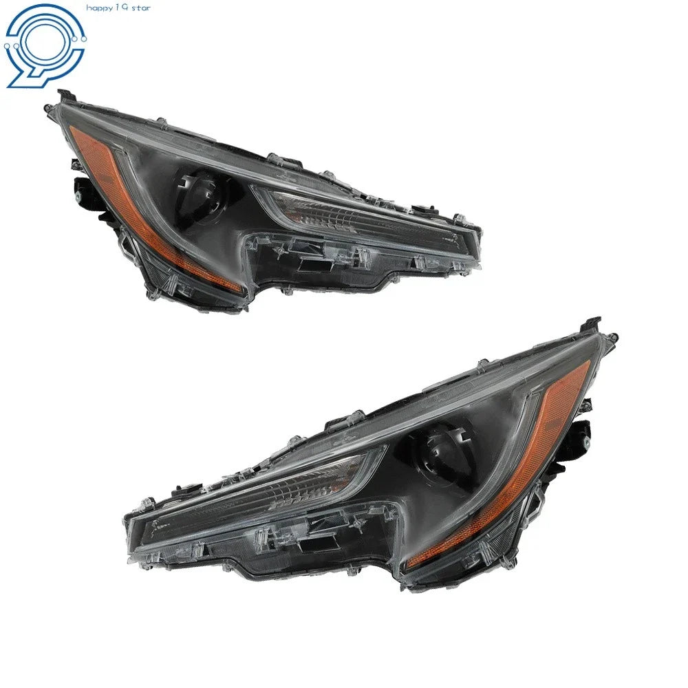 2X Headlight Lamps for Toyota Corolla L LE Base (2023–2024)