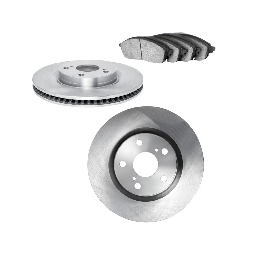 Brake Rotor Set Front for Lincoln Navigator (1998–1999) ALX-PAU-DF-6502-99396-CLA3