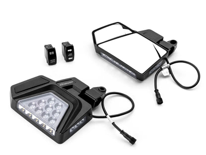 LED Side-View Mirrors for Textron (Fitment)
