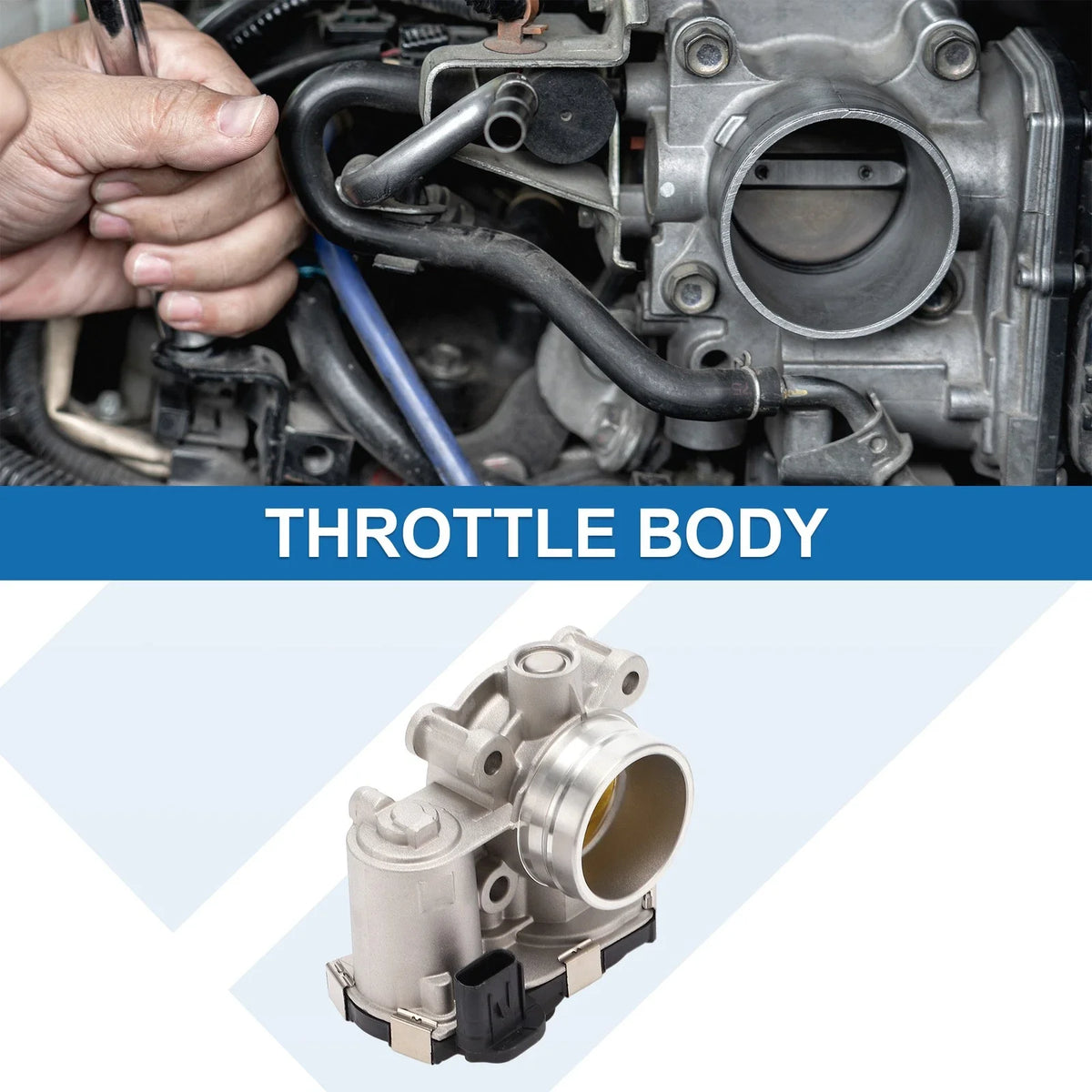Throttle Body for Chevrolet Cruze 1.4L (2017–2019) - 12671379/12659491