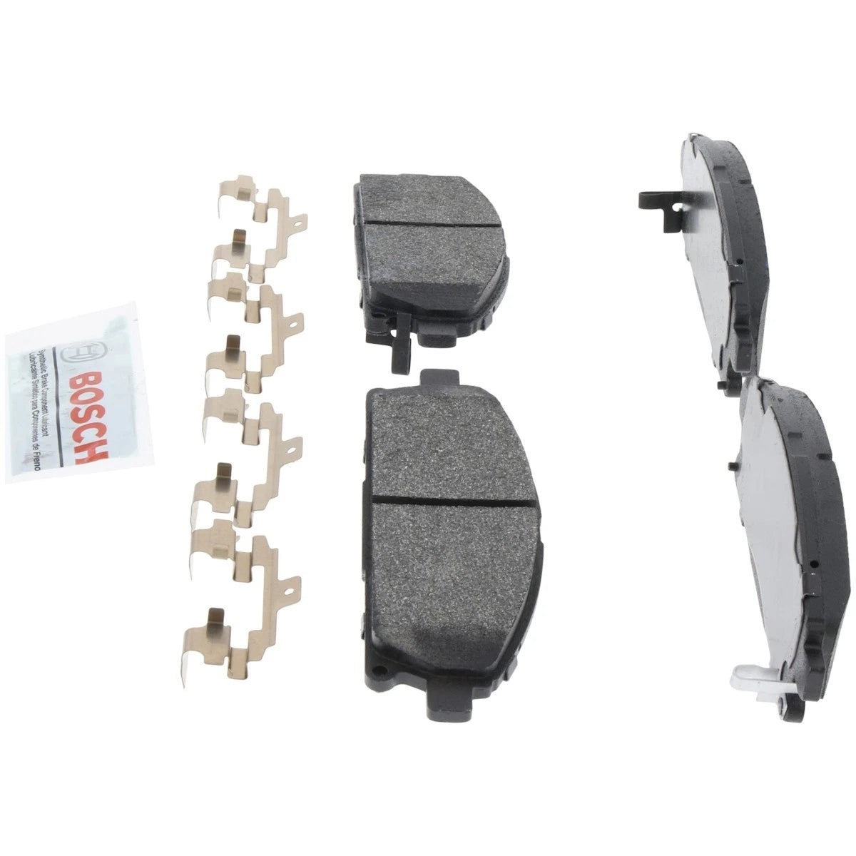 2X BE855H Brake Pad Set Front for Nissan Quest (1999–2009)
