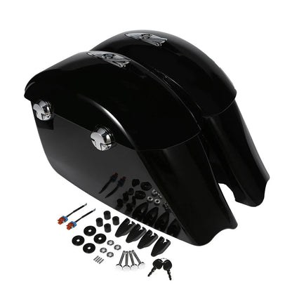 Hard Saddlebags Audio Lid Electronic Latch for Indian Roadmaster, Springfield (2014–2023)