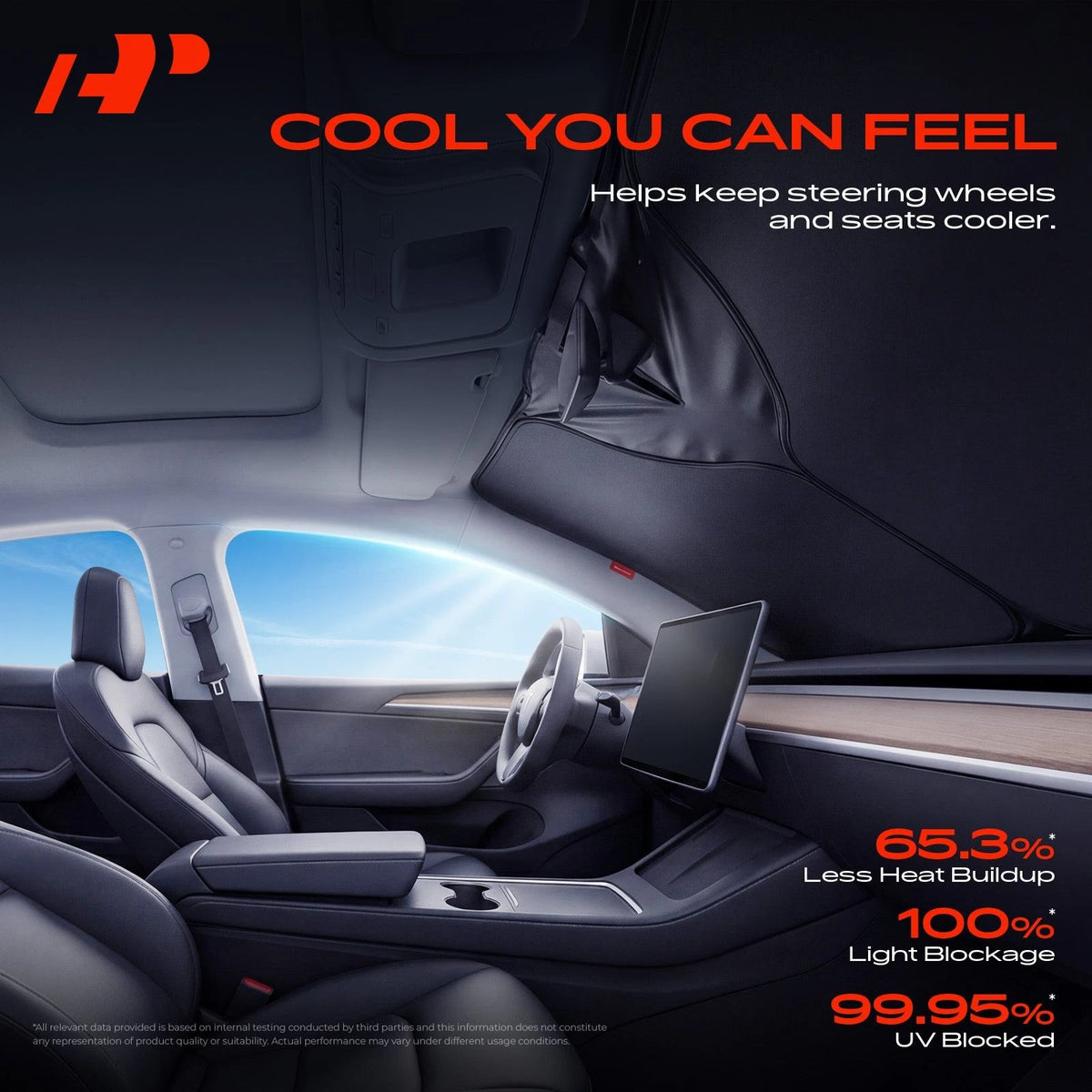 Front Windshield Sun Shade for Honda Accord (2023–2026) - Flame Retardant