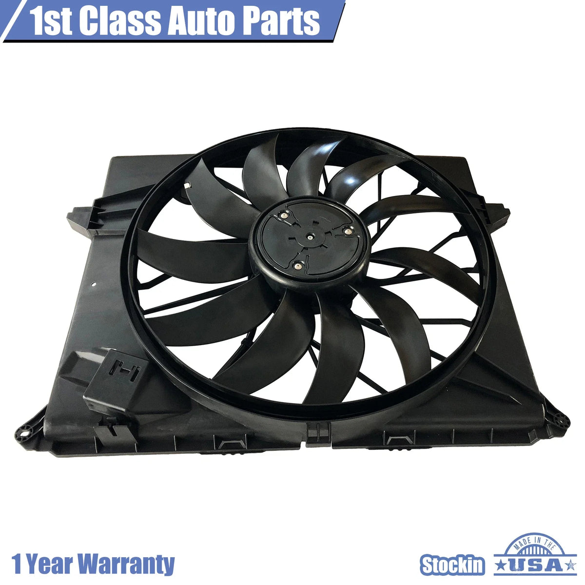 Radiator Cooling Fan for Mercedes-Benz GL350 GL450 GL500 GL550 ML350 ML500 (2007–2012)