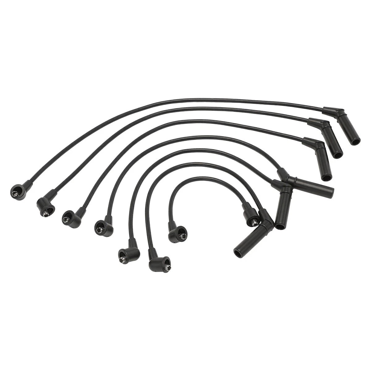 Set of 7 Spark Plug Wires for Mitsubishi Pickup Ram 50 (1989–1994) 18036624, ME61, MD976524