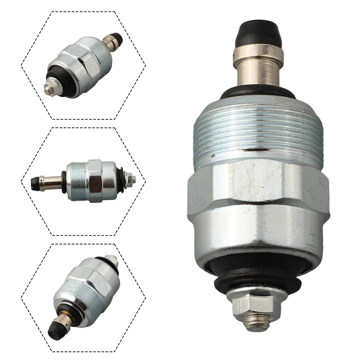 12V 1A Diesel Generator Fuel Pump Solenoid Valve for T TA W+