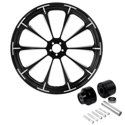 21" Front Wheel Rim Hub for Harley Touring (1997–2021) - Single Disc