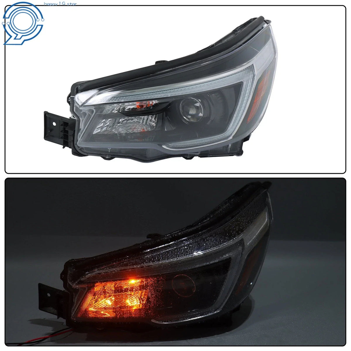 Set of 2 LED Headlight Assembly for Subaru Forester (2019–2021)