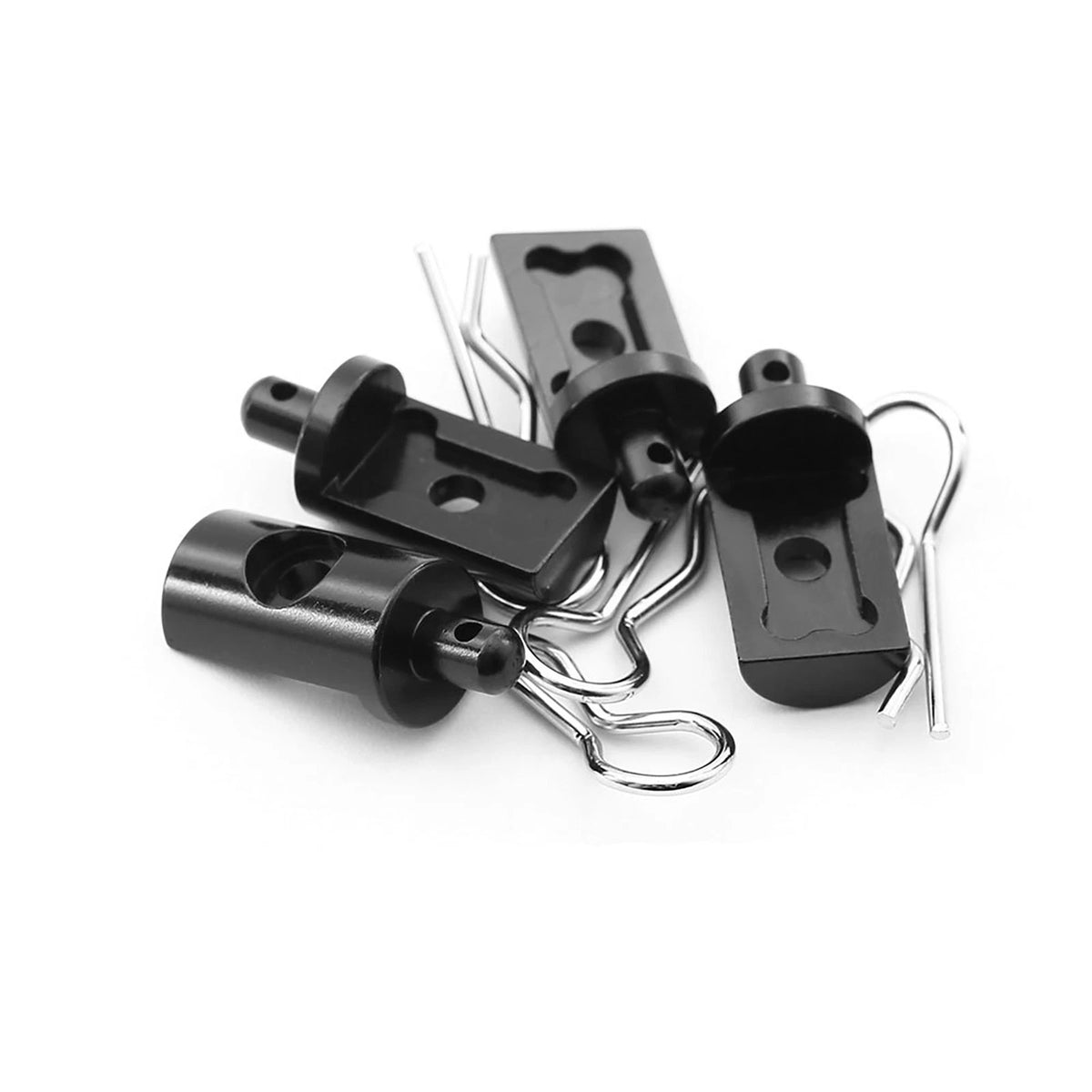 Aluminum Alloy Body Brackets for Tamiya CW-01 Lunch Box (58347)