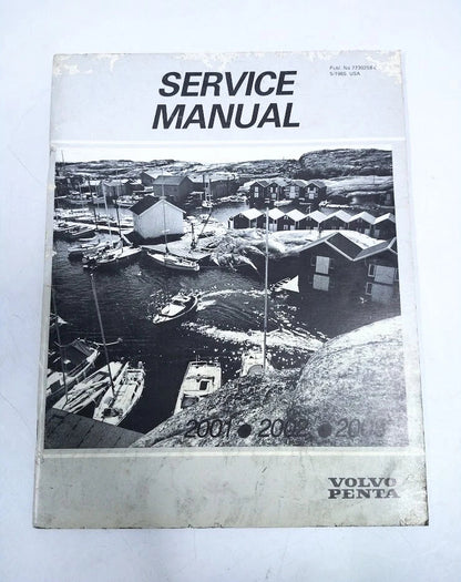 Service Manual for Volvo Penta 7730258-6 (2001–2003) Diesel Engine
