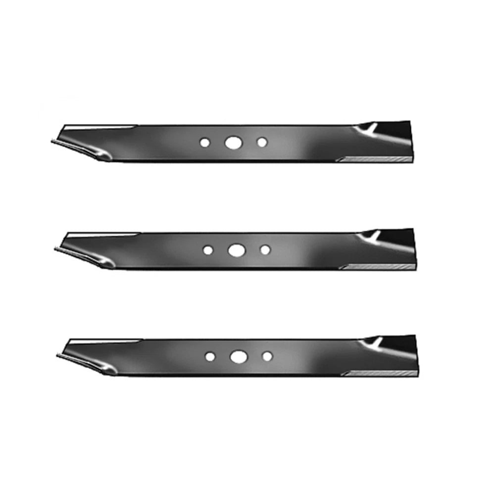 Set of 3 Rotary Lawn Mower Blades for Simplicity (44")