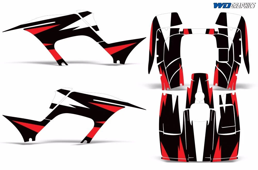 Graphic Stickers Decals for Yamaha Breeze 125 (1989–2007)