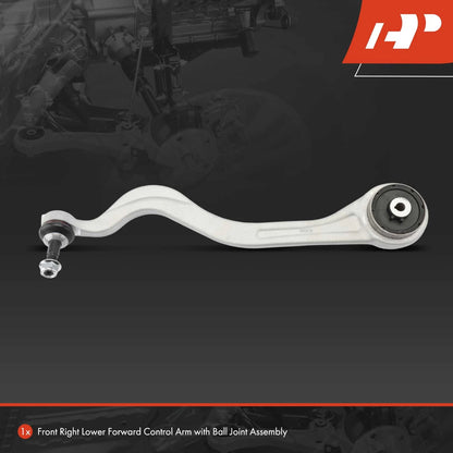Front Right Lower Control Arm with Ball Joint for BMW Z4 (2019–2026) 31106878588, 31-10-6-878-588