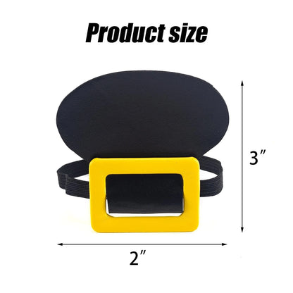 Colonial Shoe Buckles for Historical Costumes - Gold, Black