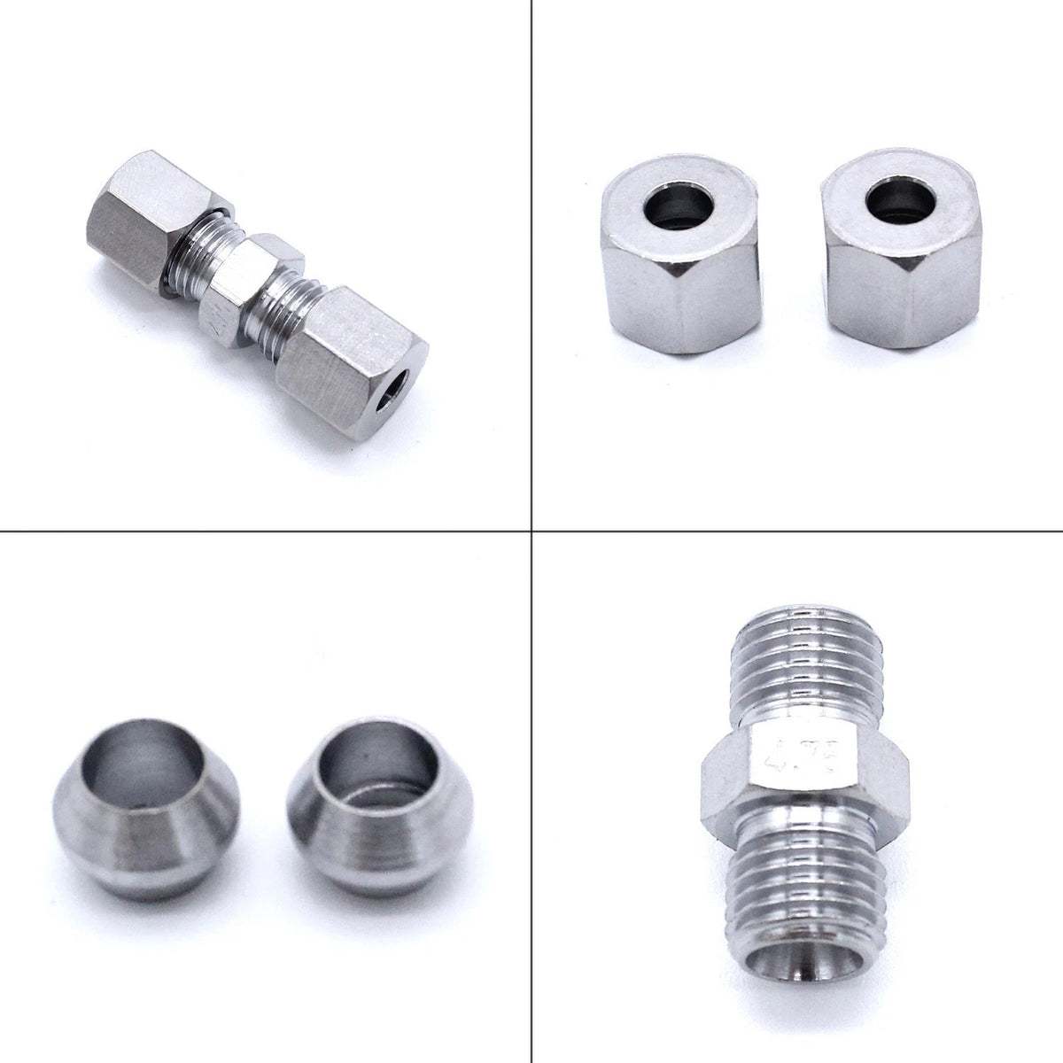 20X Brake Line Union Fittings for (20049596)