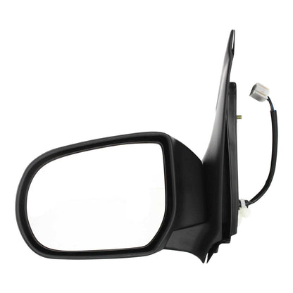 Power Mirror for Mazda MPV (2002–2006) Left Textured Black Manual Folding