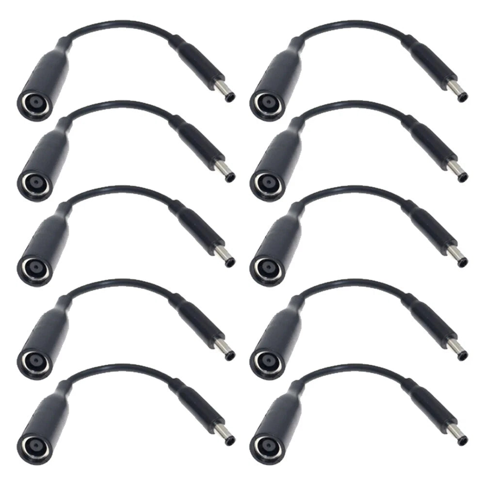 60Pcs DC Power Charger Adapter Cable 7.4mm to 4.5mm for Dell