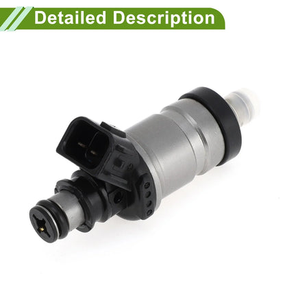 Fuel Injector No. 06164P8AA00 for Honda Civic EX (1999–2000) 1 Pc Black