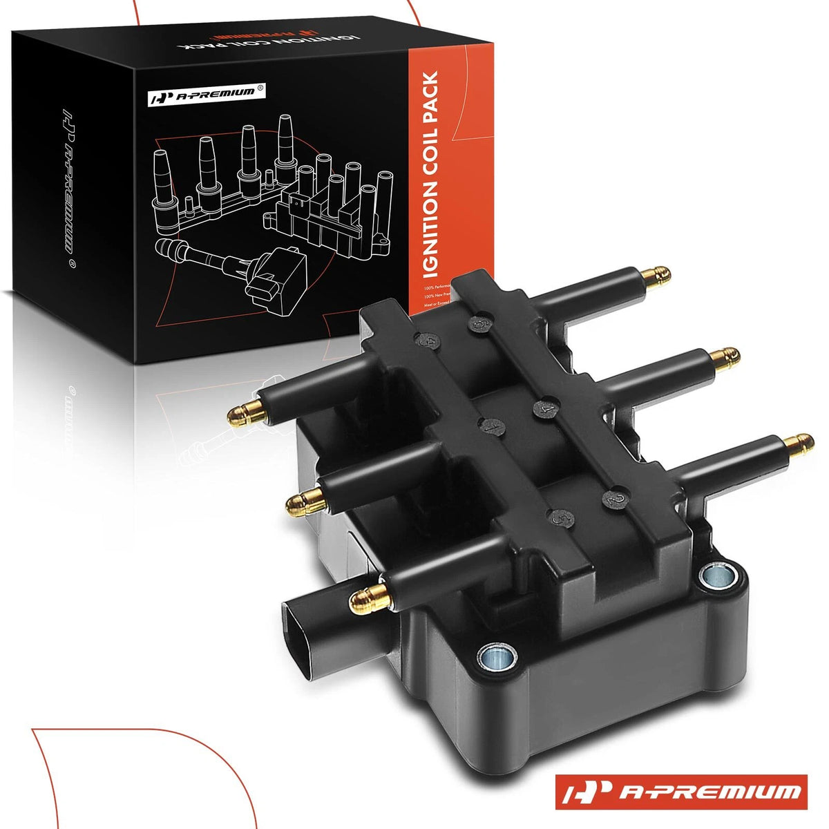 Ignition Coil Pack for Dodge Ram 2500 3500 (1994–1996) GN10297, IC51, UF-121