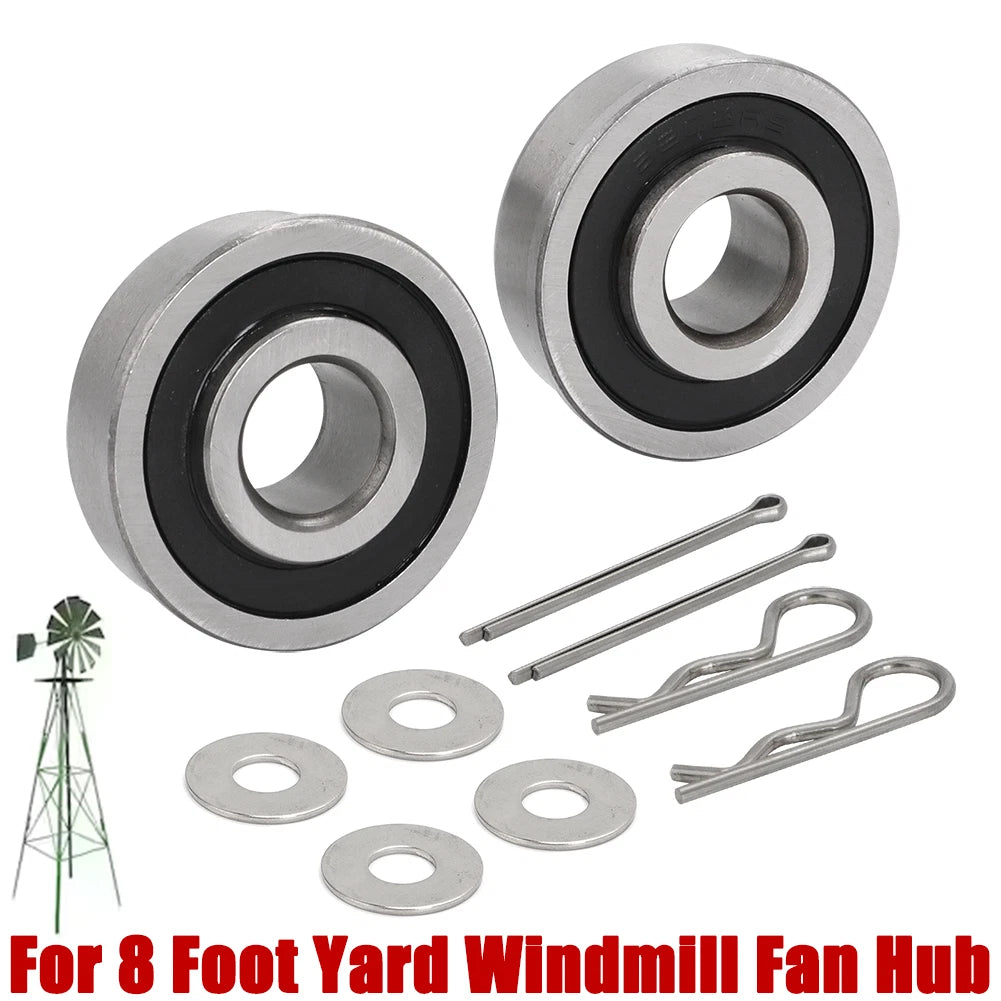 Windmill Bearings for 8 Foot Yard Windmill (1/2 ID X 1 3/8 OD)
