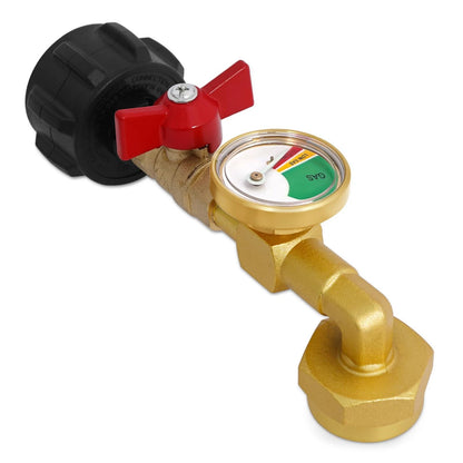 Propane Refill Adapter for 1 LB Tanks, 20 LB