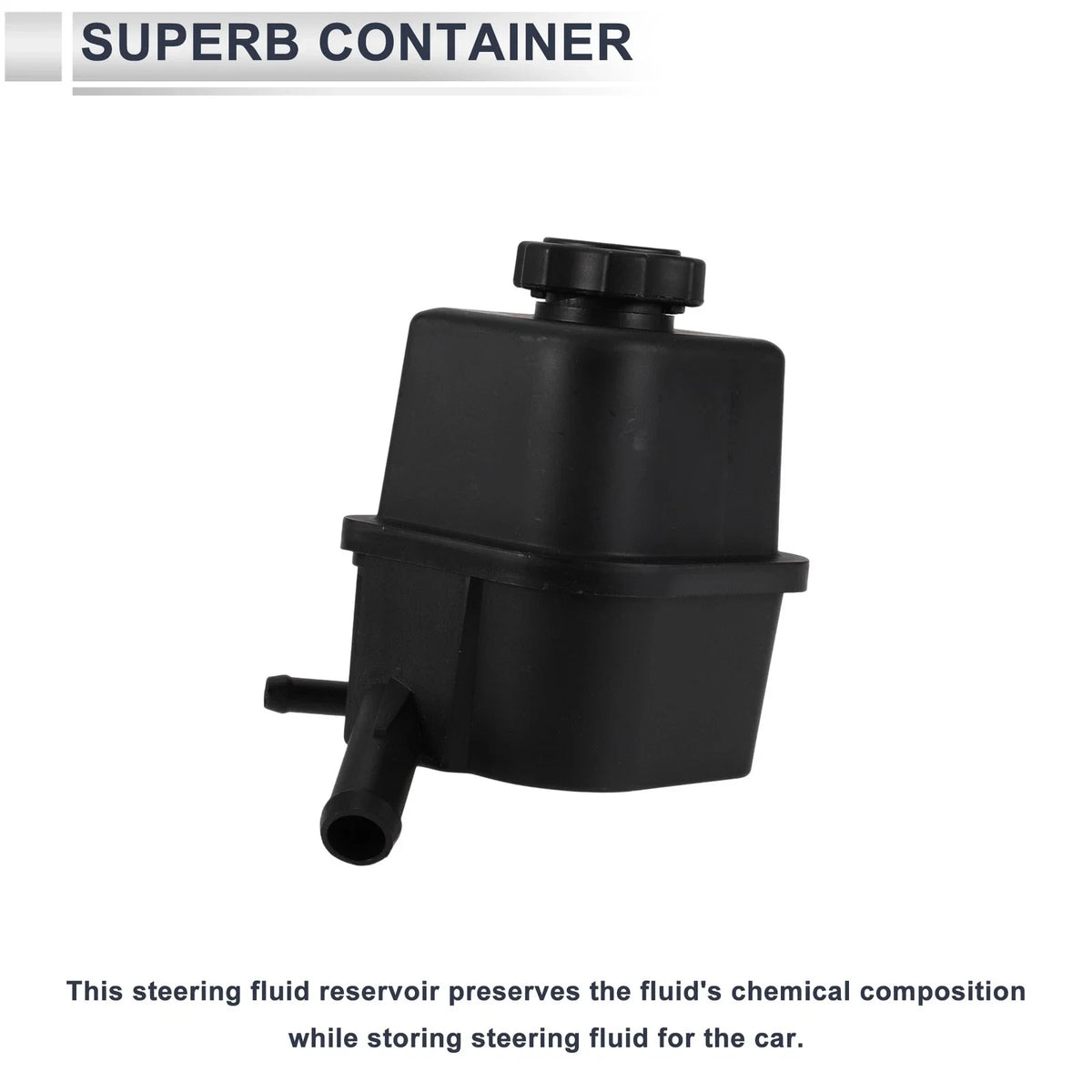 Power Steering Reservoir for Chevrolet Camaro (2010–2015) No. 92233427 Black