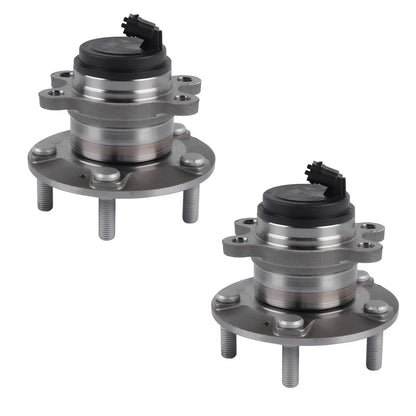 Pair Front Wheel Hub and Bearing 517502M000 for Hyundai Genesis Coupe (2010–2016)