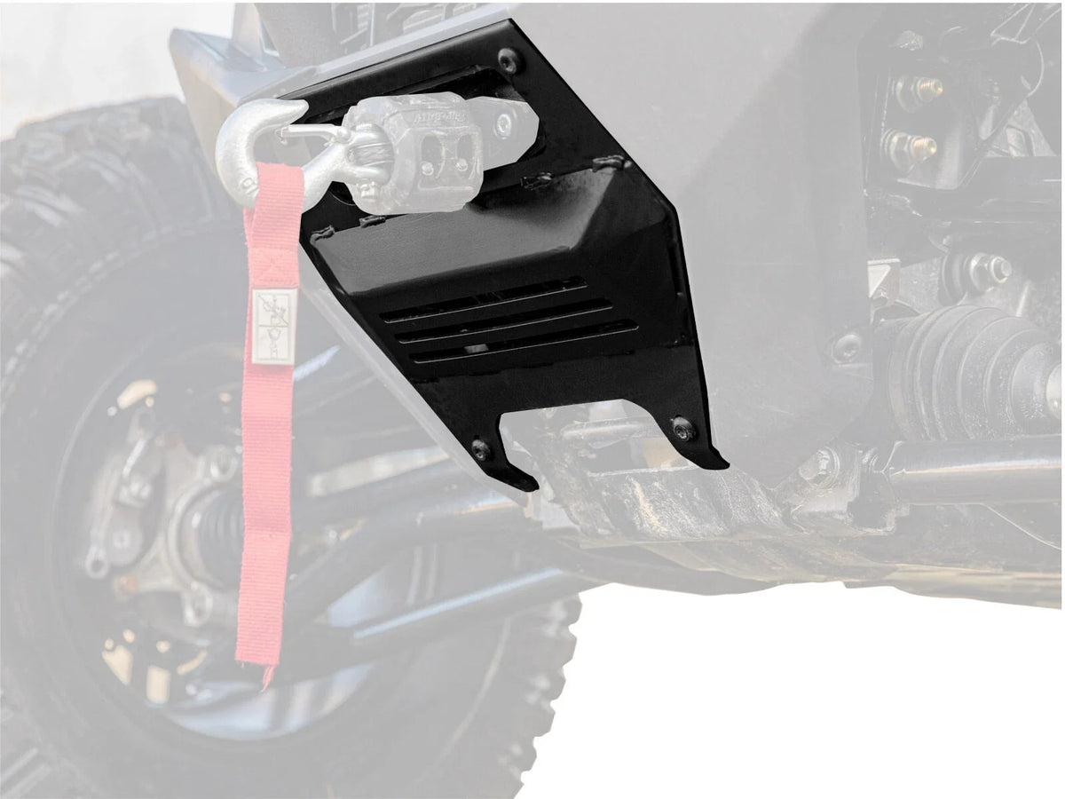 Winch Mounting Plate for Polaris PRO XP (2020+) - 4500 lb Winch Compatible