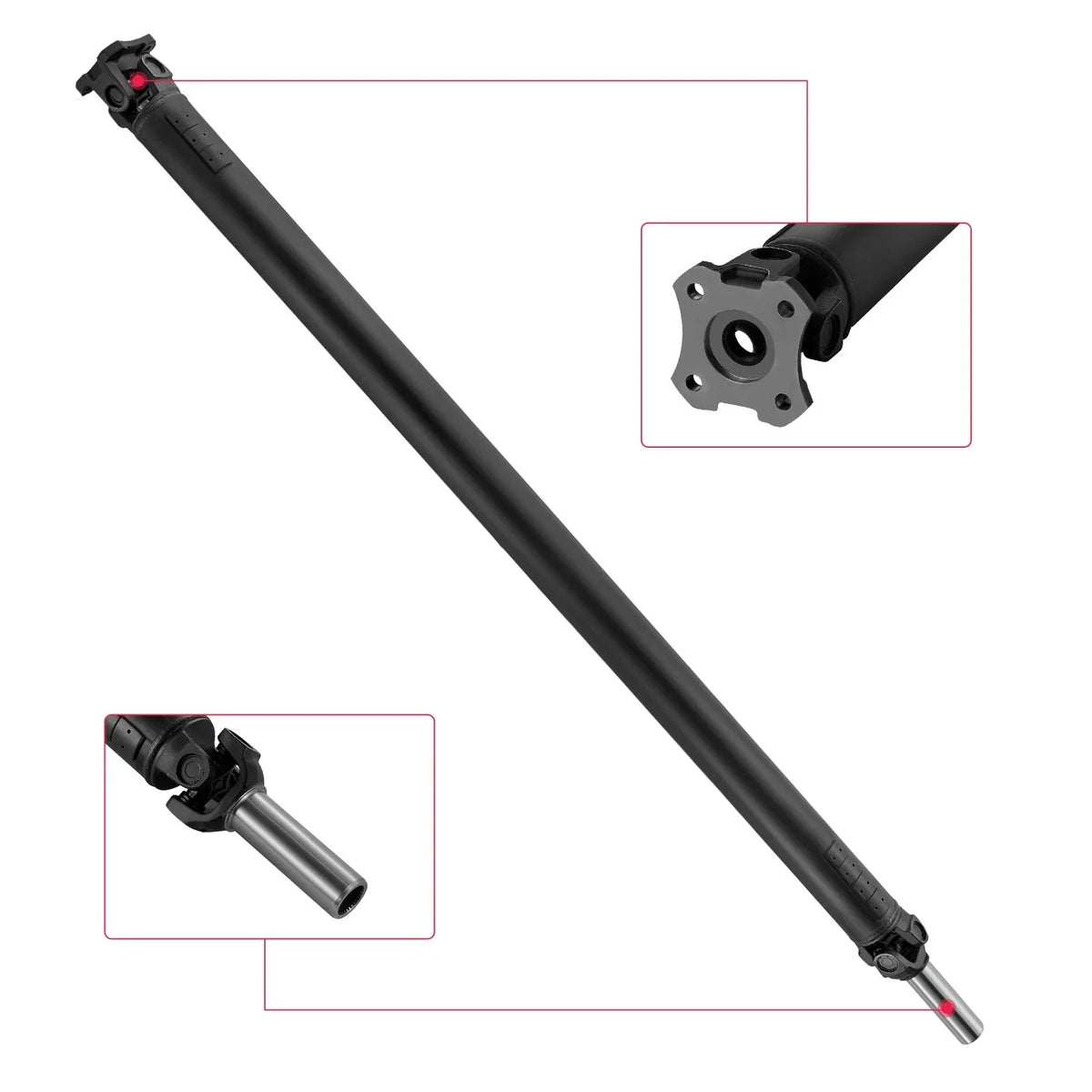 Rear Drive Shaft Assembly for Dodge Ram 1500 (2002–2008) 4WD 3.7L 4.7L 5.7L 5.9L