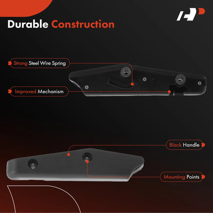 Front Left Interior Door Handle for Chevy Corvette (2006–2010) 88956755, 82082