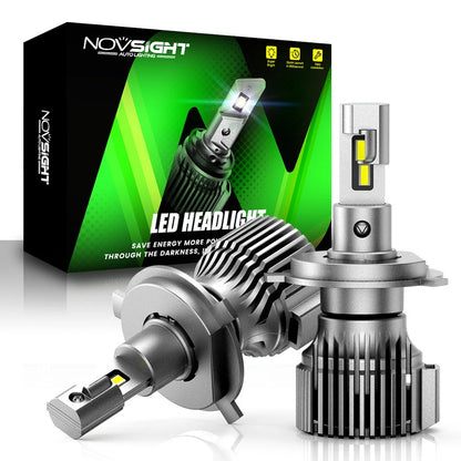 2X H4 9003 LED Headlight Bulbs 6500K 20000LM for NOV A500-N52-H4, HB2 9003