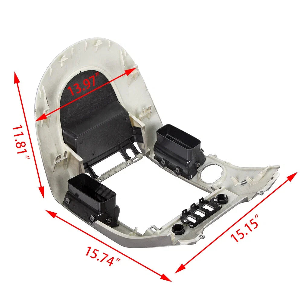 Dash Radio Bezel for Nissan Titan Armada (2004–2006) ABS