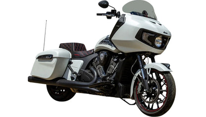 Klock Werks 11" Tinted Flare Windshield for Indian Challenger Pursuit (2020–2023)