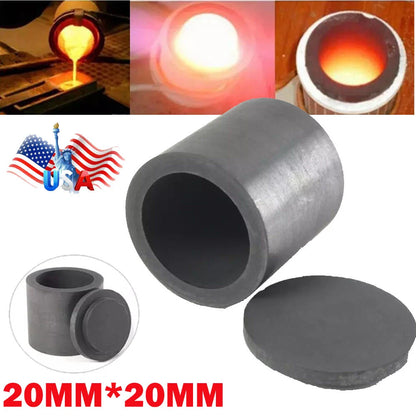 20MM Graphite Ingot Mold Crucible for Melting Gold Silver Casting