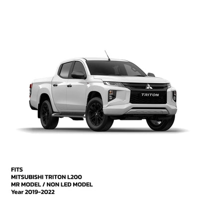 Fog Lamp Spot Light for Mitsubishi Triton GLX MR (2019-2022) Black Cover