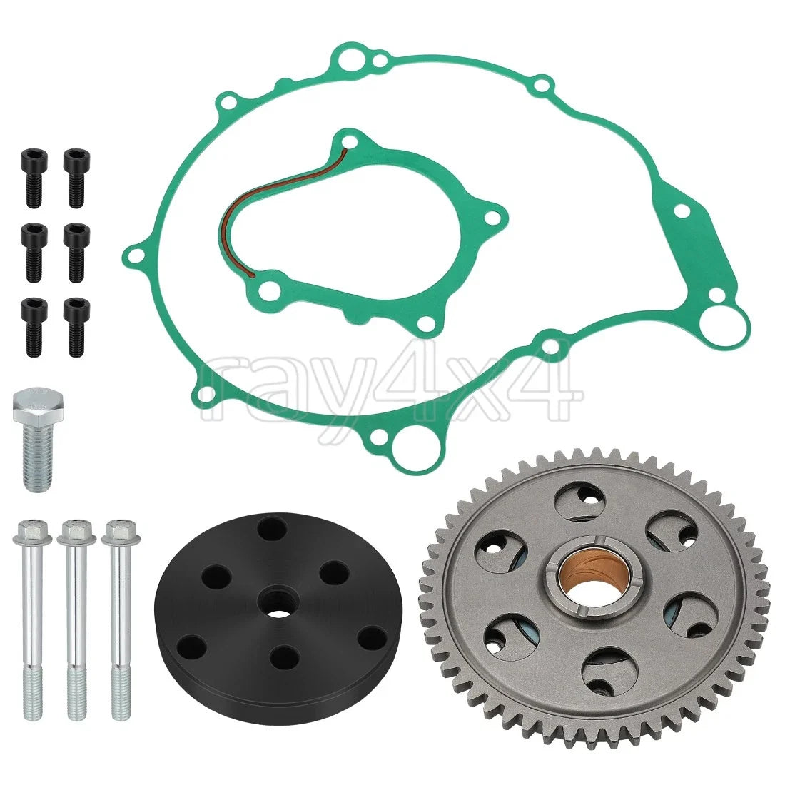 Starter Clutch Kit with Gear Gasket & Bolt Puller for Yamaha Raptor 660 (2004–2005)