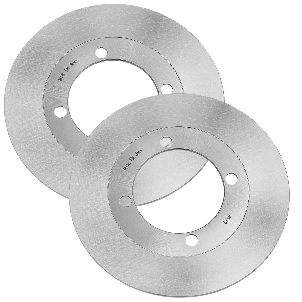 Set of 2 Brake Disc Rotors for Suzuki Eiger 400, Vinson 500 (2002–2008)