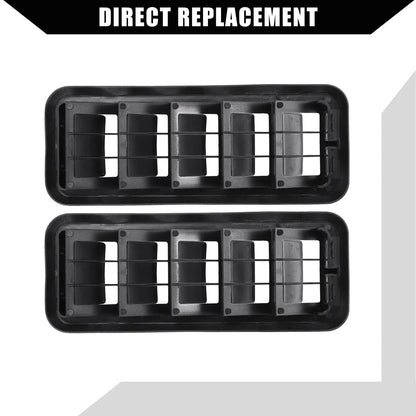 Set of 2 Back Panel Air Vent Grilles for GMC Chevrolet Silverado 