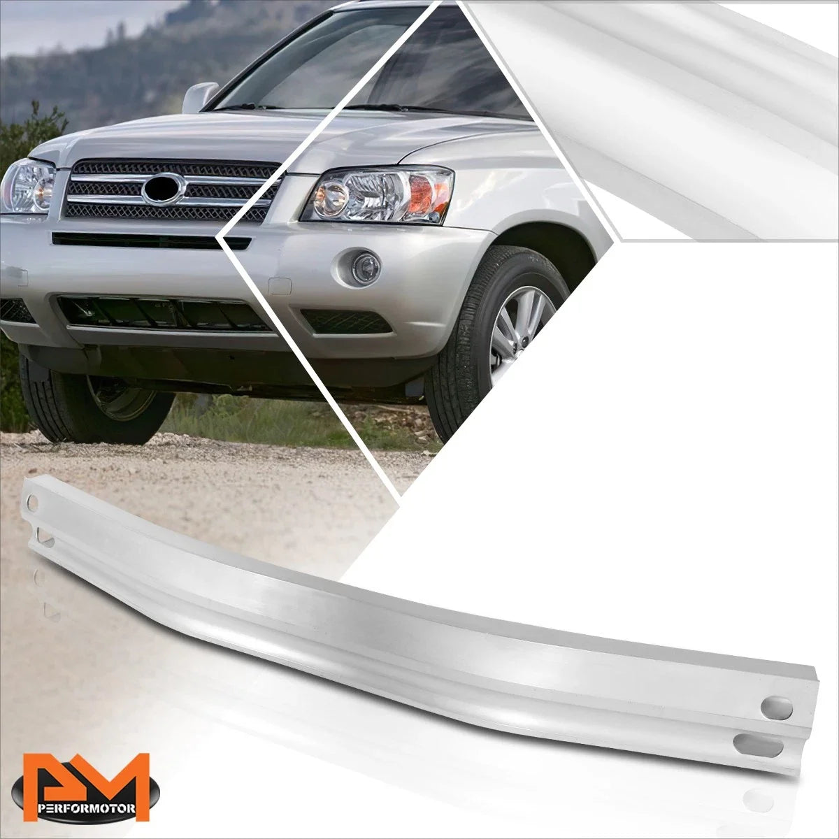 Rear Bumper Reinforcement Impact Bar for Toyota Highlander (2004–2007)