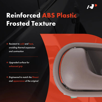 Front Left Interior Door Handle for Kia Rio (2001) - 0K30B5933078, 0K30B59330BT, 83525