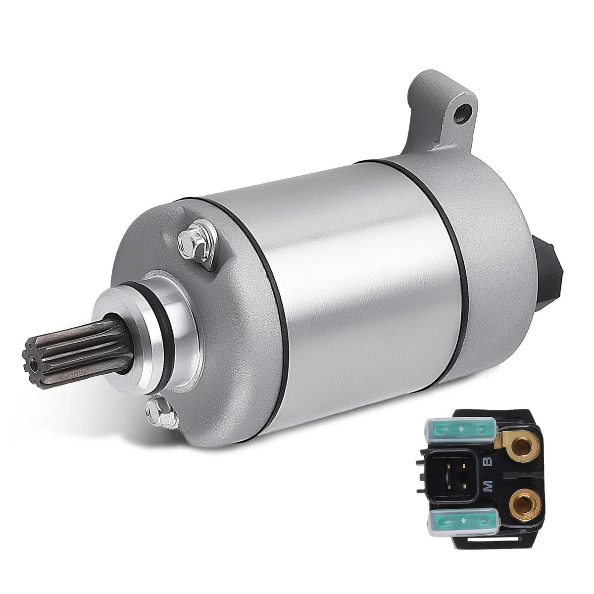 9 Teeth Starter Motor for Yamaha Grizzly 550 700 (2009–2023) 28P-81890-00-00