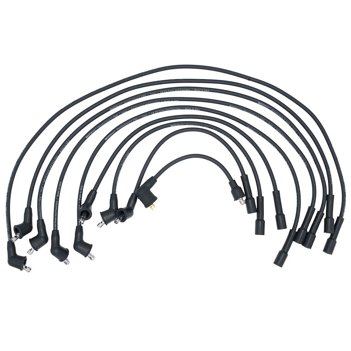 Set of 4 Spark Plug Wires for Olds Chevy Cutlass Le Sabre (1965–1974) 924-1508, 536C, 6718069