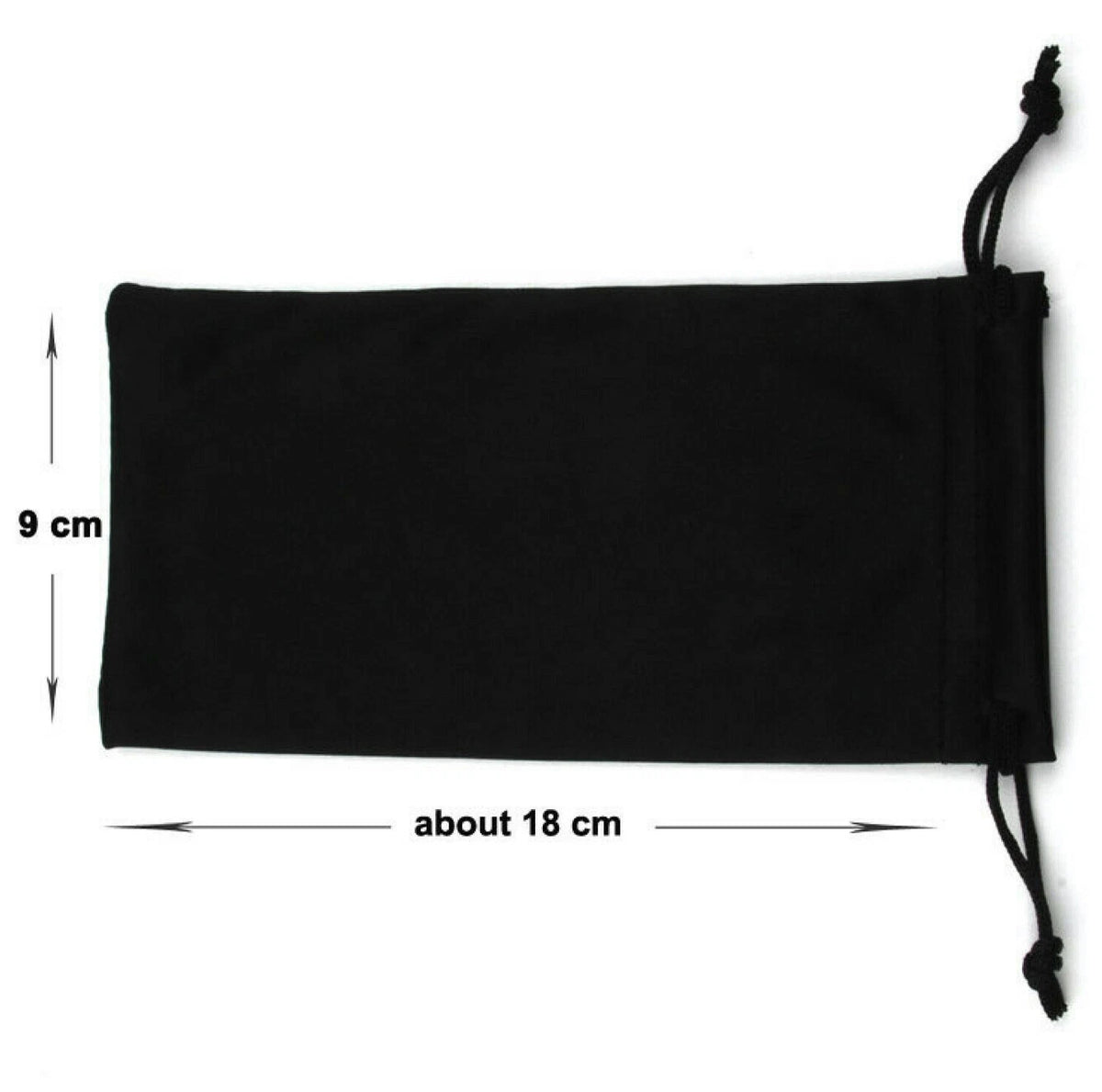 100x Micro Fiber Sunglasses Carrying Pouch Soft Case Glasses Bag