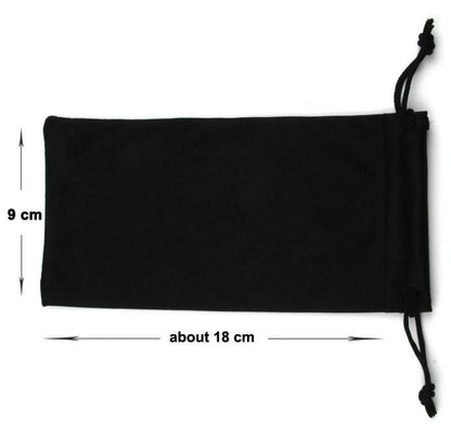 100x Micro Fiber Sunglasses Carrying Pouch Soft Case Glasses Bag