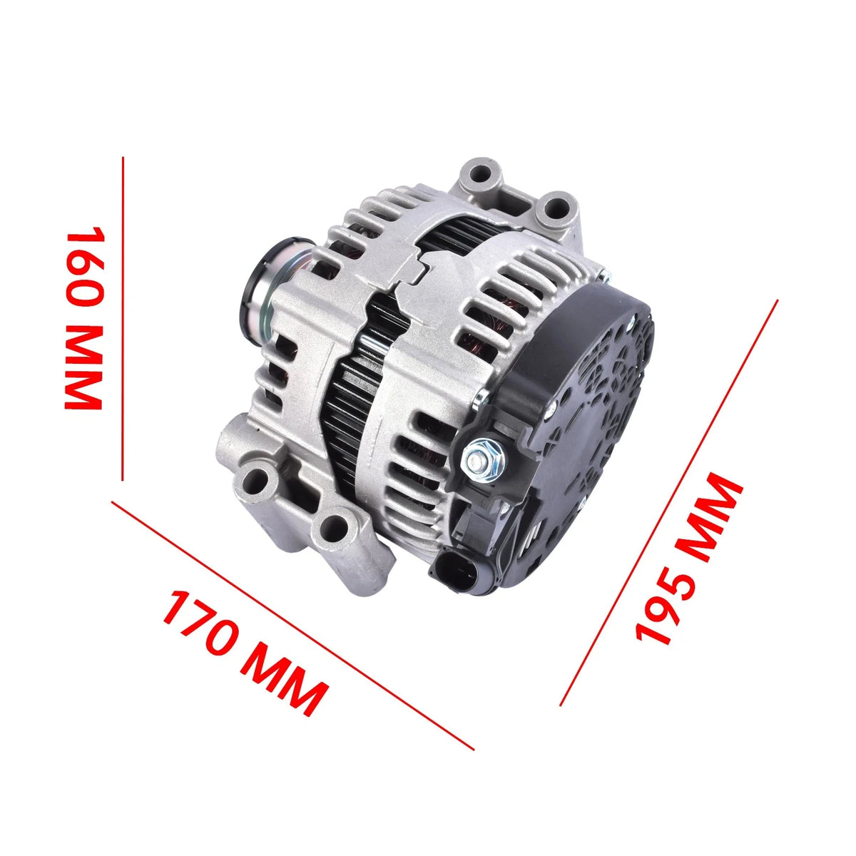 180A 12V Alternator for BMW 128i 328i 330i 528i X3 X5 (2007–2013)